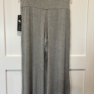 LuLaRoe Gray Wide Leg Women's Pants